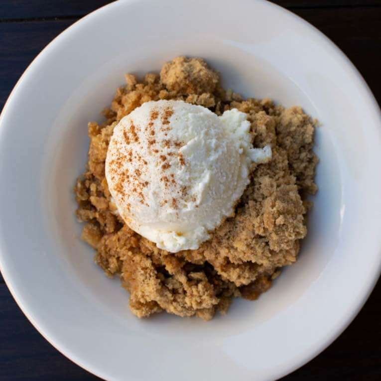 Apple Cobbler a la Mode 2