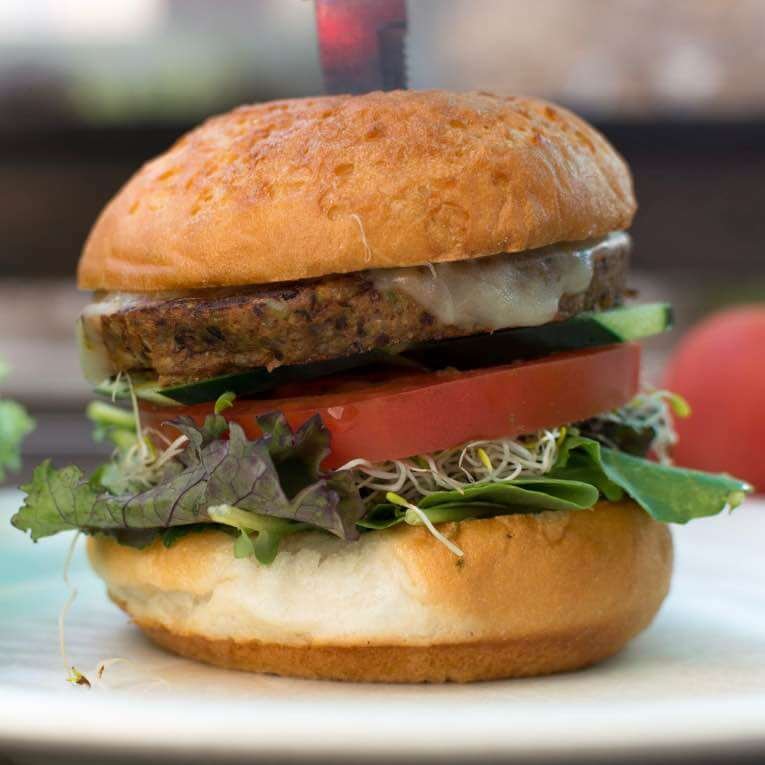 Gluten-Free Veggie Burger 3