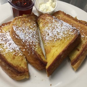 SOME STUFF WITH SYRUP - Thick Sliced French Toast
