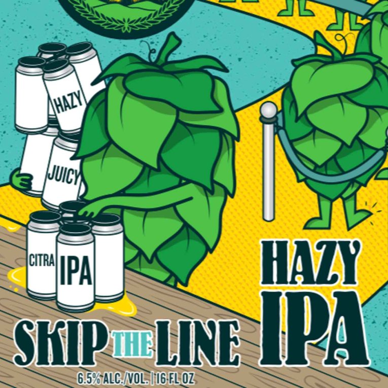 Skip the Line Hazy IPA